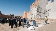 تارودانت.. زيارة ميدانية للوقوف على تقدم أشغال ترميم السور التاريخي للمدينة