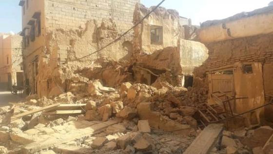 تارودانت.. انهيار منزل سكني بحي الملاح يستنفر السلطات المحلية