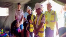 التلاميذ بالمناطق المتضررة من الزلزال يعودون لمقاعد الدراسة