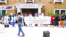 الشغيلة الصحية تخوض وقفة احتجاجية أمام المندوبية الإقليمية لوزارة الصحة و الحماية الاجتماعية بتارودانت