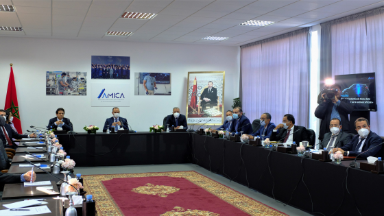 القدرة التنافسية للقطاع في صلب محادثات رياض مزور مع الجمعية المغربية لصناعة وتركيب السيارات