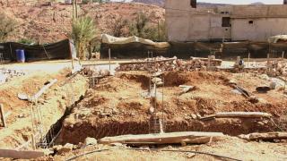 الشروع في عملية إعادة بناء المنازل المتضررة من الزلزال بجماعة تزي نتاست إقليم تارودانت