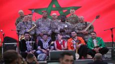 الفرقة الموسيقية العسكرية الأمريكية “فري غروف” تمتع الجمهور الروداني بروائع موسيقى الجاز