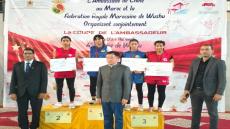 تارودانت.. البطلة "زينب البريكي" تفوز بالميدالية الفضية كاس سفير الصين