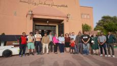 السباق الدولي للدراجات الهوائية “رحلة الشمس” بين فرنسا والمغرب يحط الرحال بتارودانت