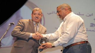 في حفل فني بهيج تكريم الصحفي الروداني "حسن هرماس"