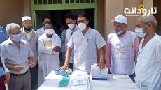تارودانت.. إدارة مستشفى المختار السوسي تتسلم الشحنة الأولى من المعدات الطبية من جمعية “تارودانت أولا”