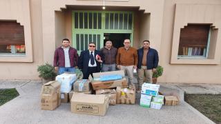 هبة من مؤسسة داري وجمعية الأطباء والصيادلة وجراحي الأسنان لمستشفى المختار السوسي بتارودانت