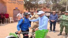 جمعية فرنسية توزع 250 دراجة هوائية