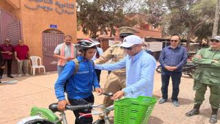 جمعية فرنسية توزع 250 دراجة هوائية