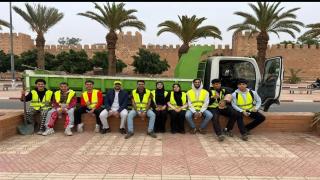 شباب تارودانت يضربون أروع الأمثلة في خدمة مدينتهم