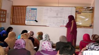 التسجيل في دروس محو الأمية بالمساجد