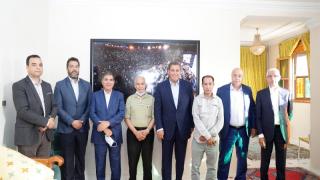 عزيز أخنوش في لقاء مع أعضاء الحزب بمدينة تارودانت
